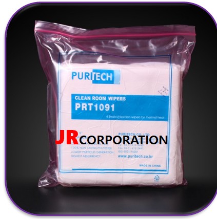 PRT-1091 / 9×9(inch) (23×23cm) 100장=1pakc/10pack=box/퓨리텍 폴리와이퍼 무진보루 크린룸 와이퍼 무진천